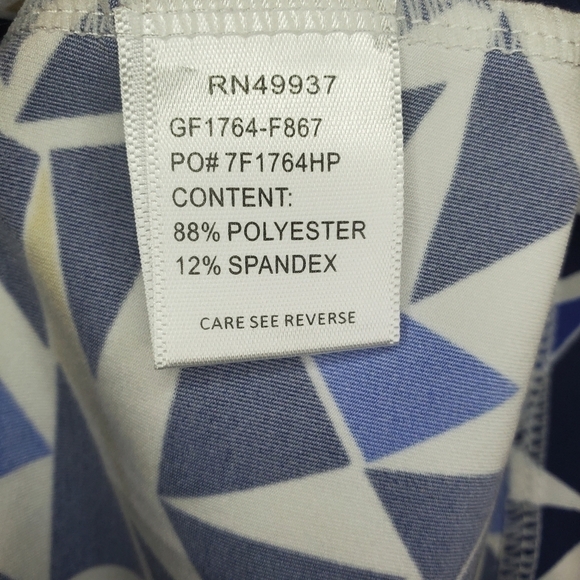 TAIL Women’s Mock Neck Quarter Zip Golf/Athletic Polo Top Blue Size Small - Picture 7 of 7